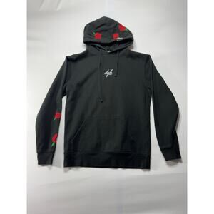 DGK Dirty Ghetto Kids Women's Black Rose Print Hoodie Sweatshirt - Size M*